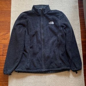 north face fuzzy zip up